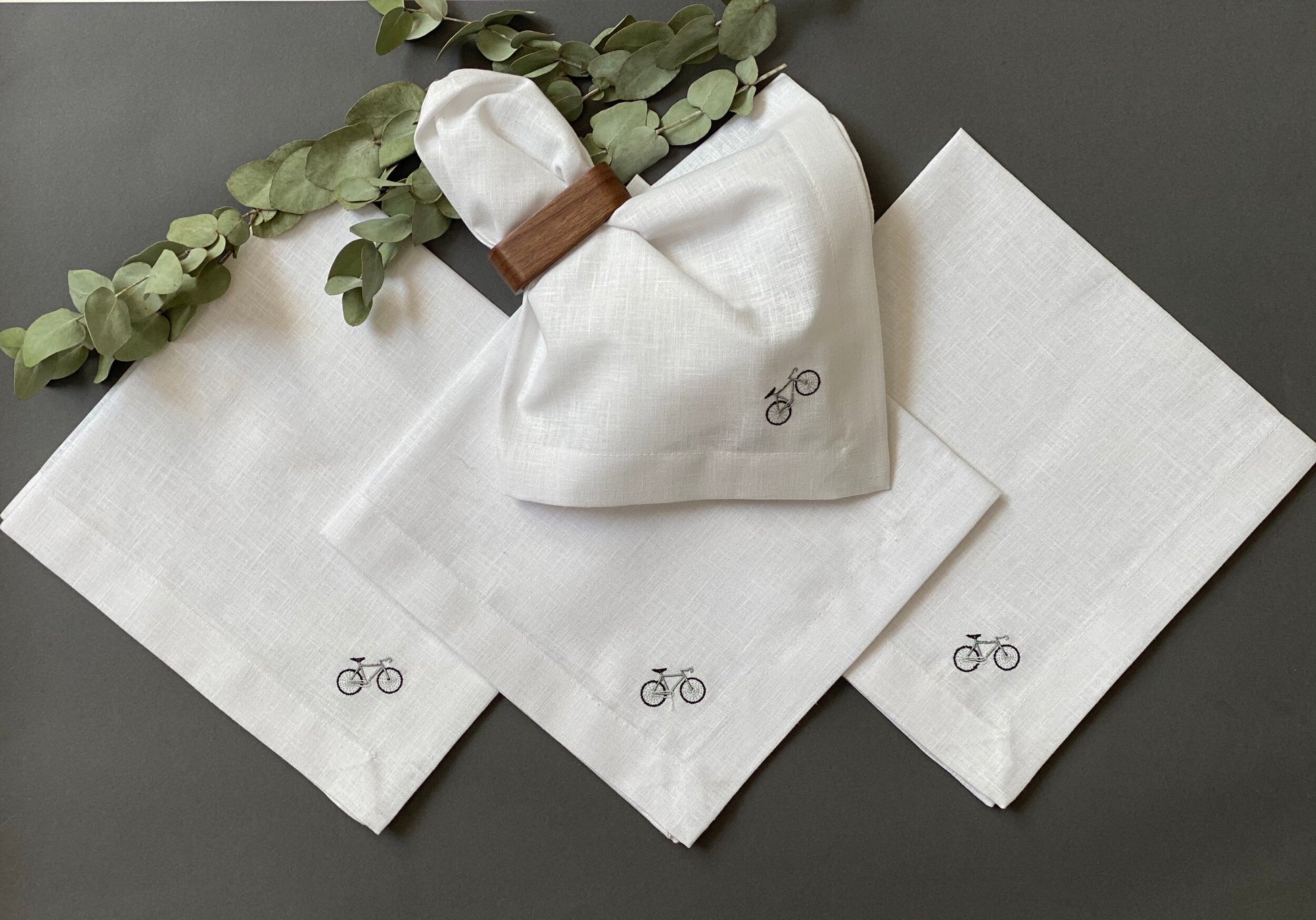 Servilletas Algodón Bici (Set 4 piezas)