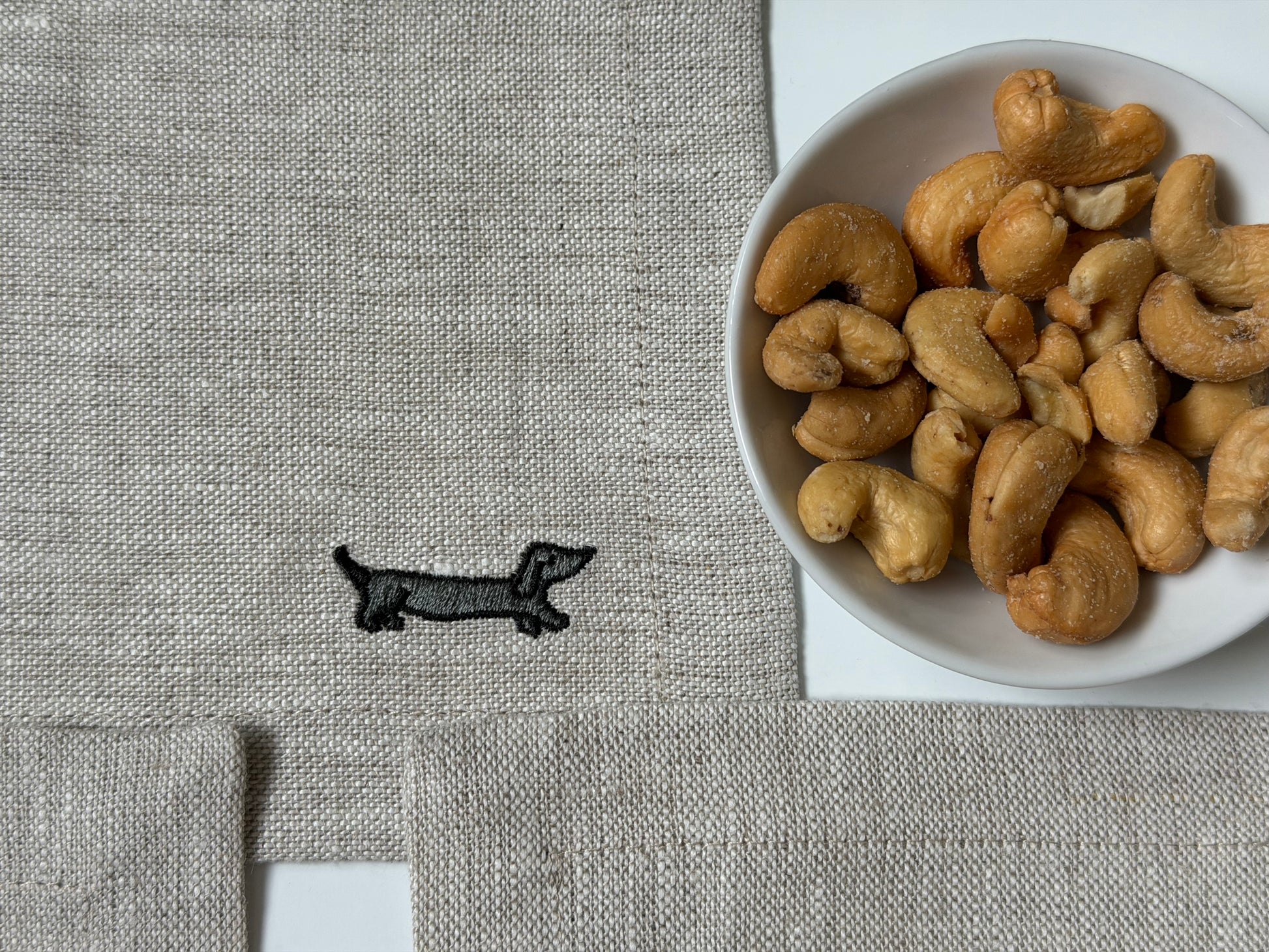 Servilletas Cocktail Perro Salchicha (Set 6 piezas)