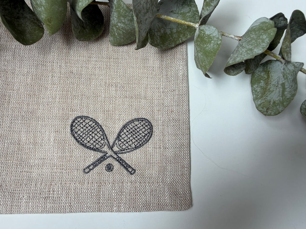 Servilletas Cocktail Tenis (Set 6 piezas)