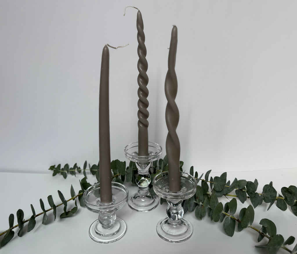 Vela Medio Espiral Olivo (1 pieza)
