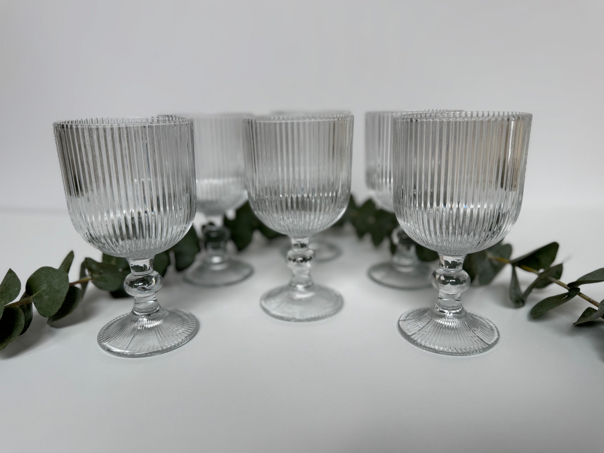 Copas Valentina Transparente (Set 6 piezas)
