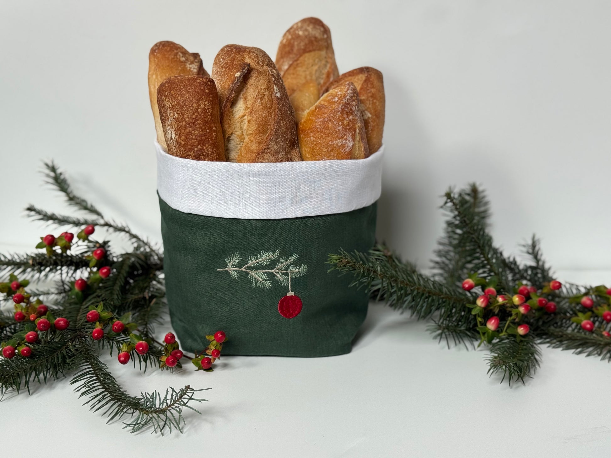 Canasta Lino Navidad