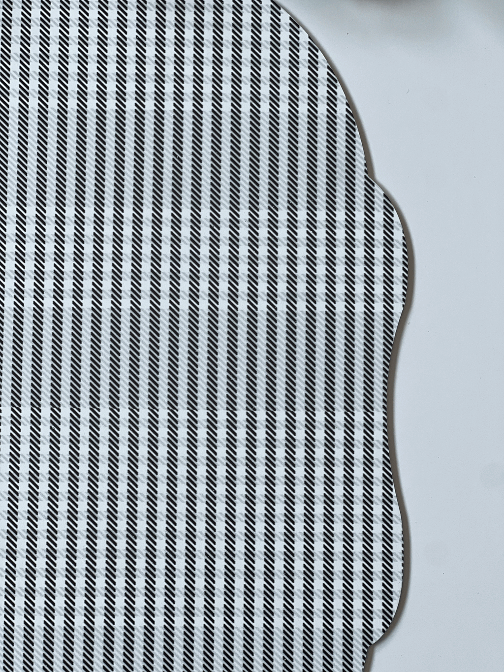Individuales Cuadros Gris con Blanco (Set 4 piezas)
