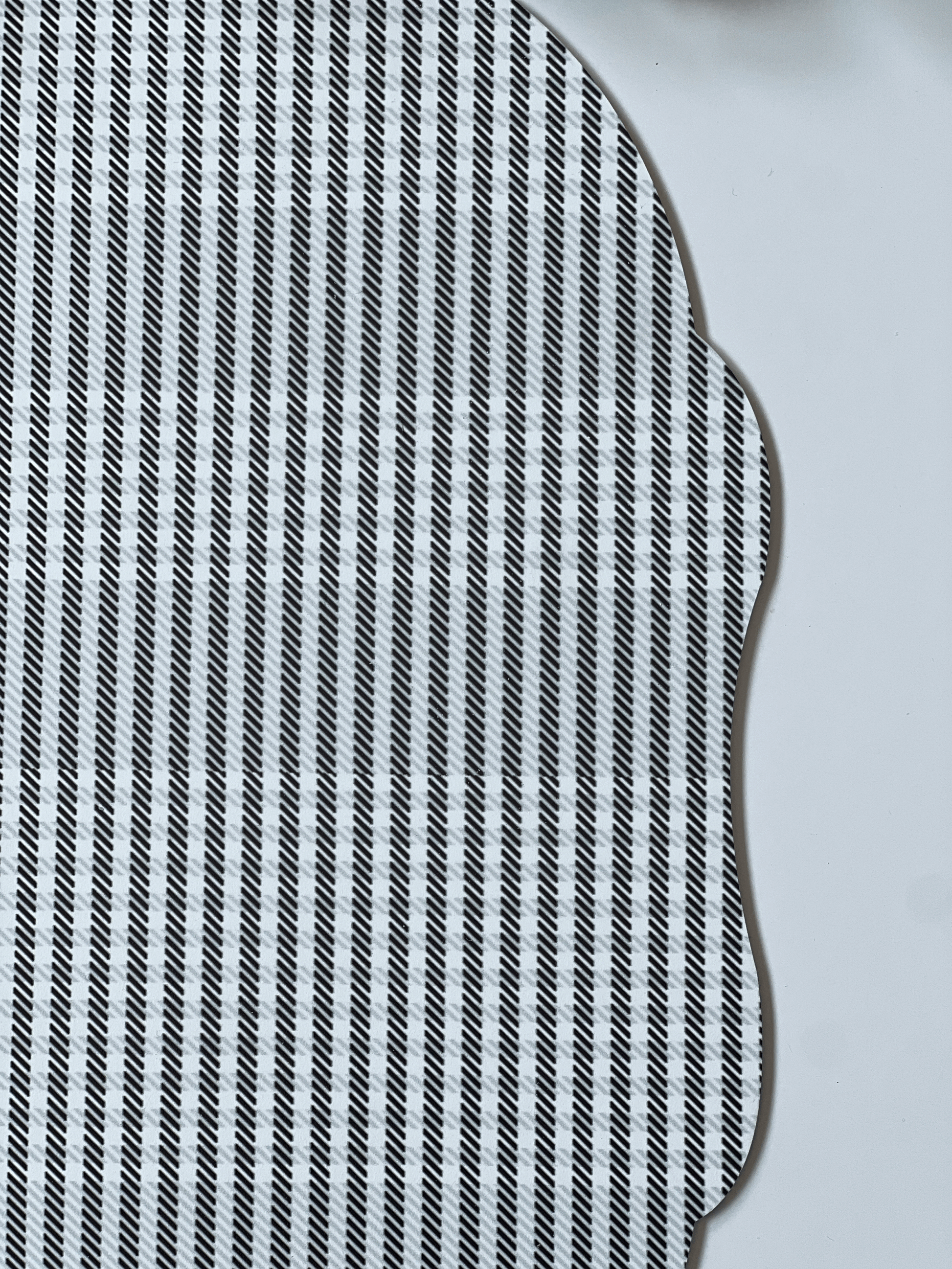 Individuales Cuadros Gris con Blanco (Set 4 piezas)