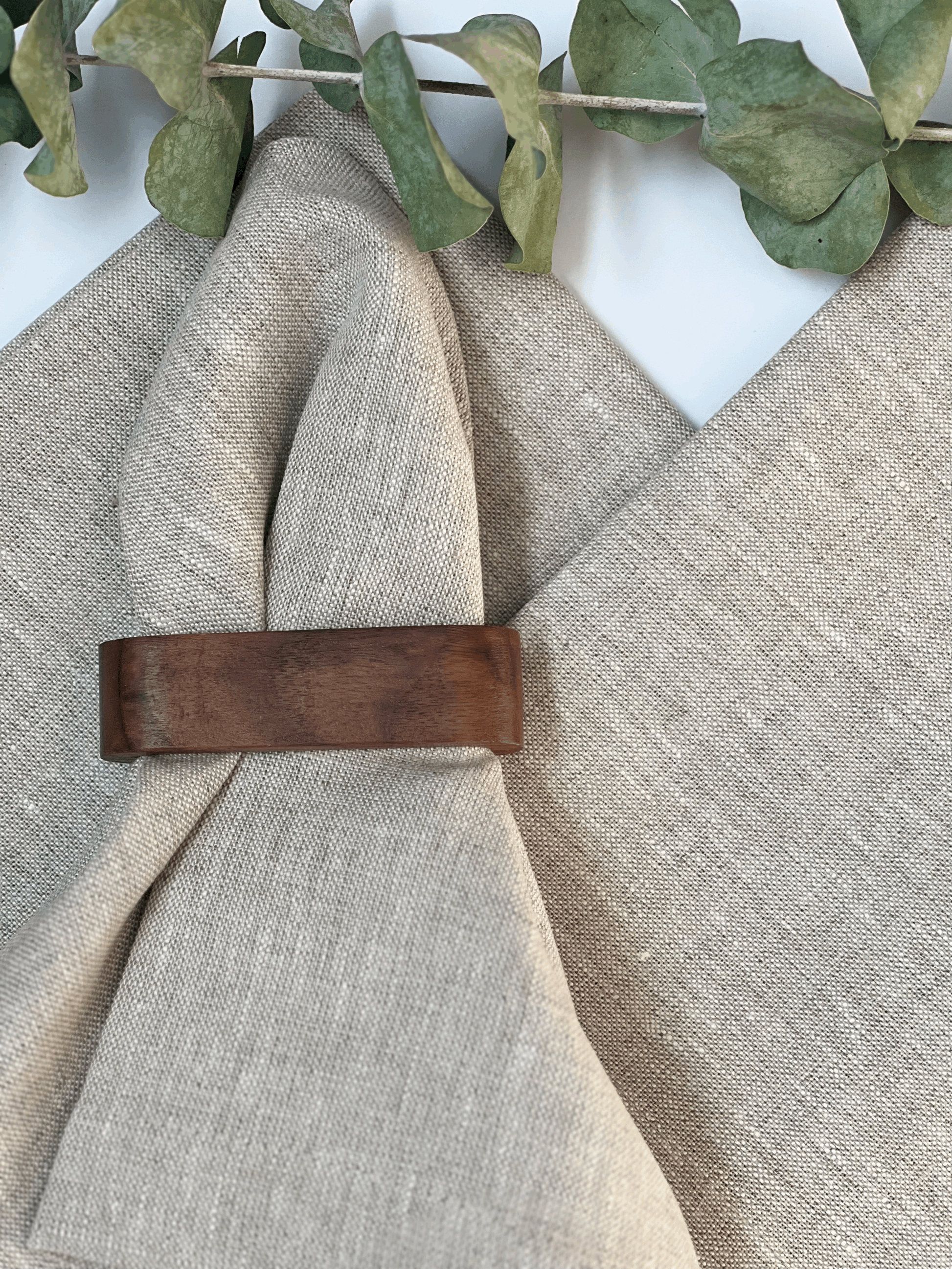 Servilletas Lino Natural  (Set 4 piezas)